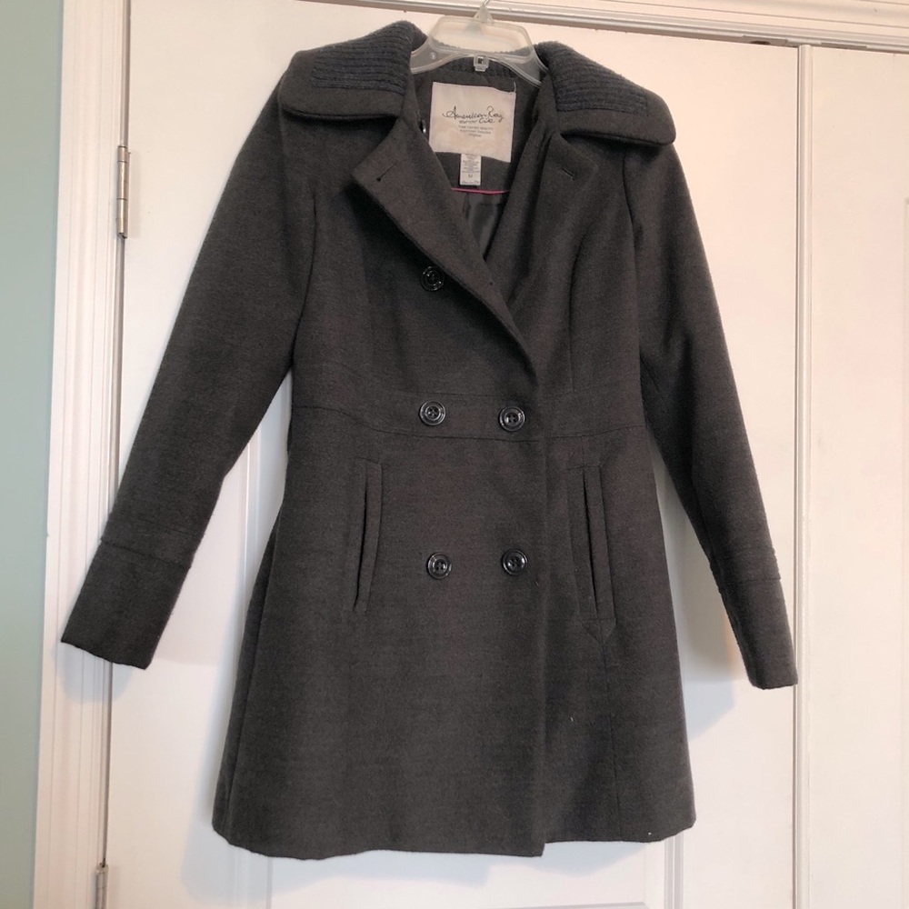 American Rag Charcoal Gray Coat